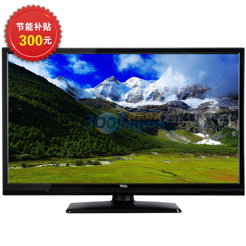  TCL L32E11 32英寸蓝光高清LED液晶电视 黑色的图片