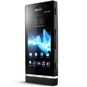 索尼(sony)st25i+3g手机(黑色)wcdma\/gsm