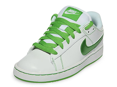 耐克(nike) 白/苹果绿/白 女 板鞋 318872-110